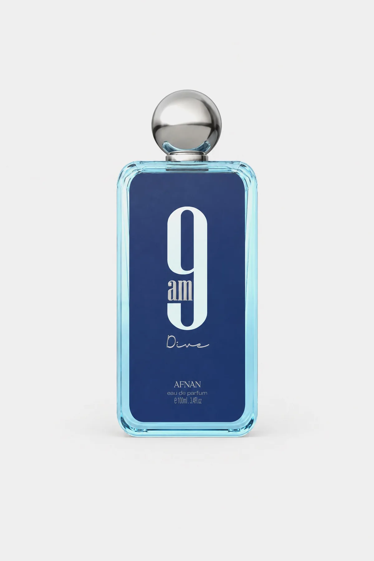 Afnan 9AM Dive Eau de Parfum 100 ml bottle, front view