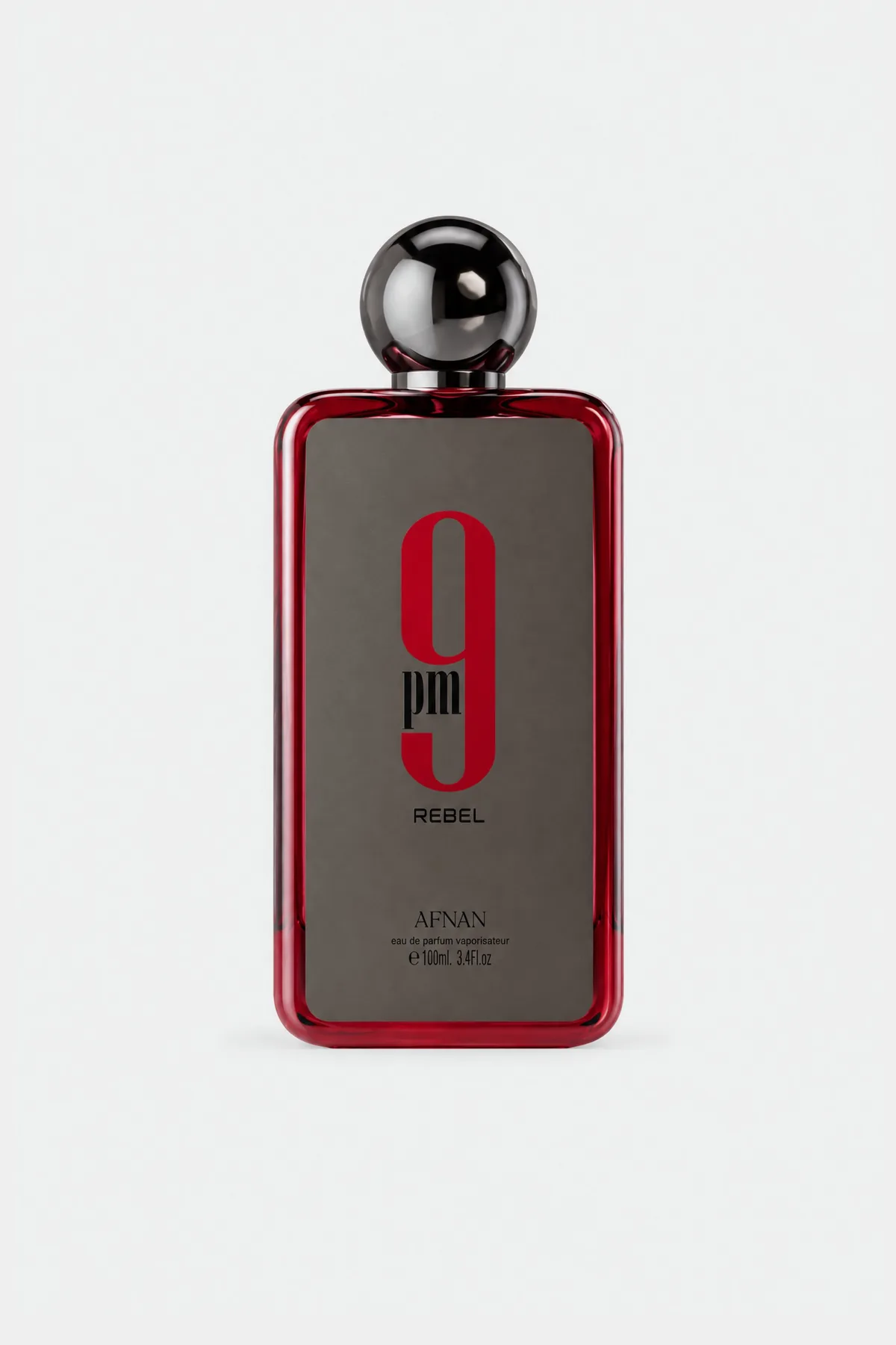 Afnan 9PM Rebel Eau de Parfum 100 ml bottle, front view