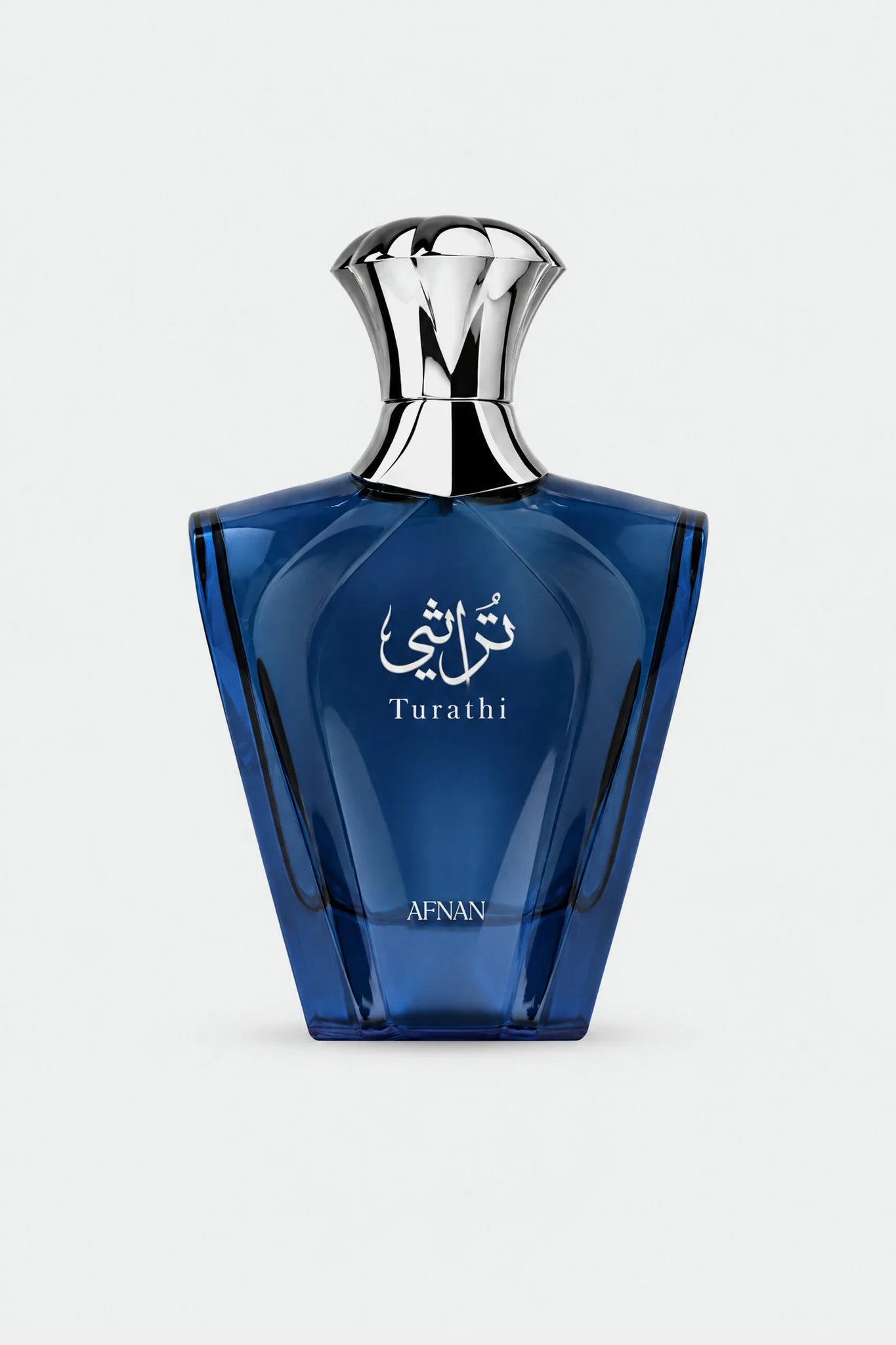 Afnan Turathi Blue Eau de Parfum 90 ml bottle, front view