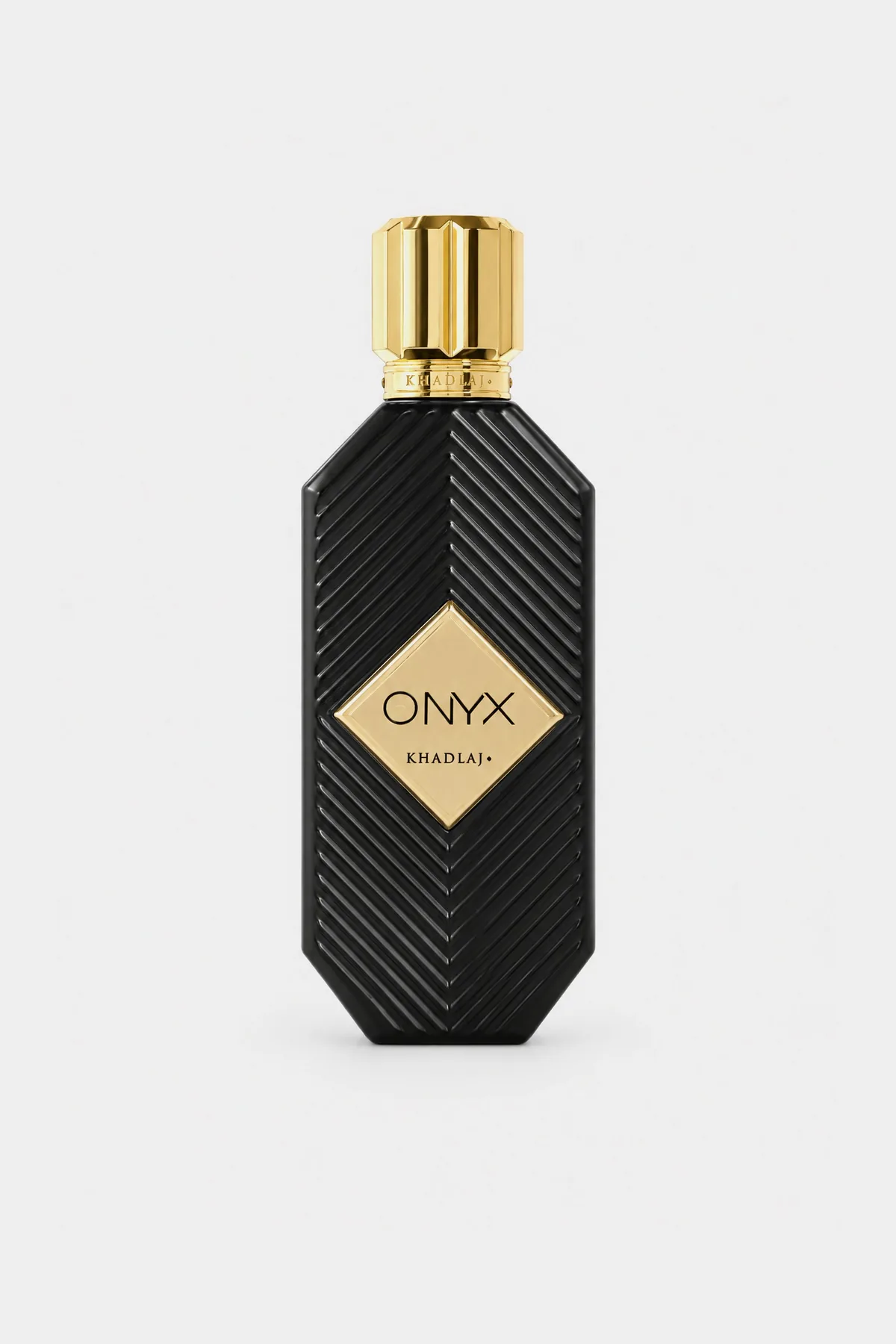 Khadlaj Onyx Gold Eau de Parfum 100 ml bottle, front view